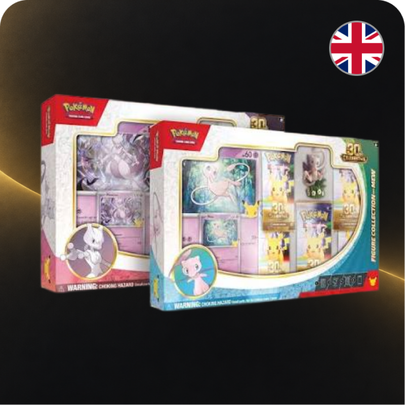 Colección Figuras Mew & Mewtwo · Inglés